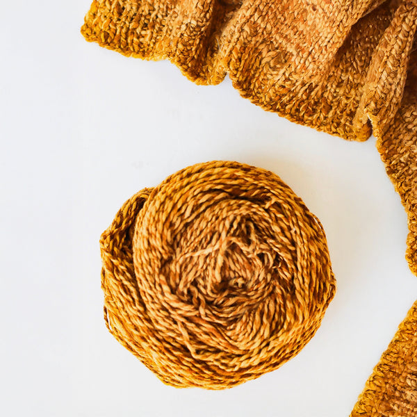 Handspun Hope Wild Borocera Silk + Ethiopian Cotton