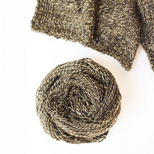Handspun Hope Wild Borocera Silk + Ethiopian Cotton
