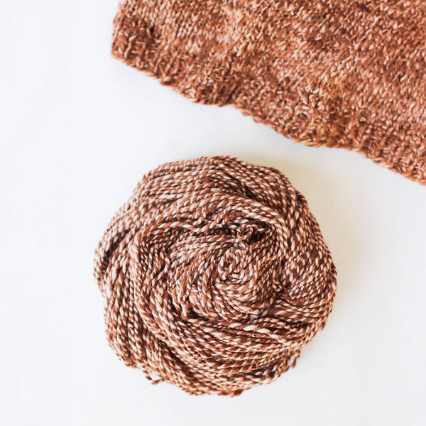 Handspun Hope Wild Borocera Silk + Ethiopian Cotton