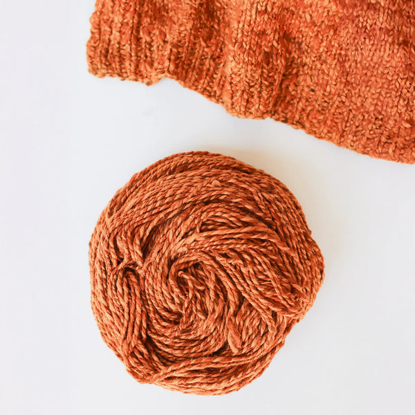 Handspun Hope Wild Borocera Silk + Ethiopian Cotton