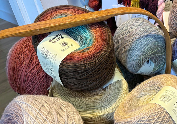 Freia Ombré Merino Yarn Bombs