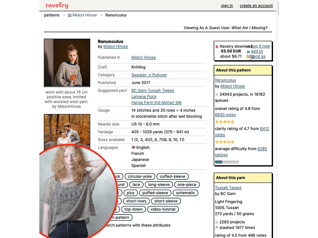 Ranunculus Sweater Knit-Along (KAL)